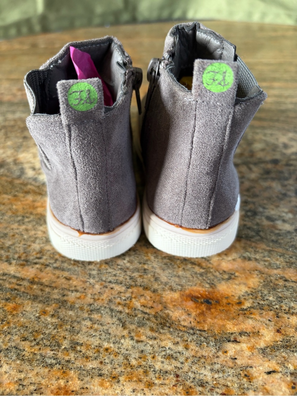 First steps Kids Chelsea Sneaker Boot - Gray
Size 8 - Picture 11 of 16